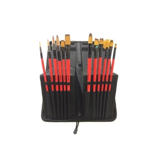 Pyramid ชุดพู่กันขนสังเคราะห์ ด้ามยาว 12 ด้าม BS601226