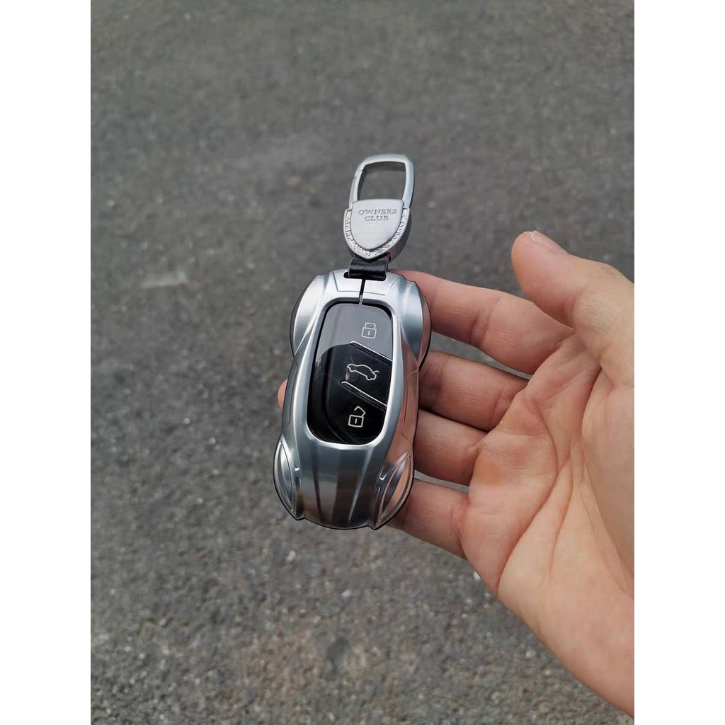 เคสกุญแจรถ​ MG Zs Mg5 Hs Mg3 Mg4 mg6 mg7 rx5 mt ฝาครอบกุญแจโลหะพรีเมียม แบบครอบสุด ป้องกันการขีดข่วน - รูปที่ 2