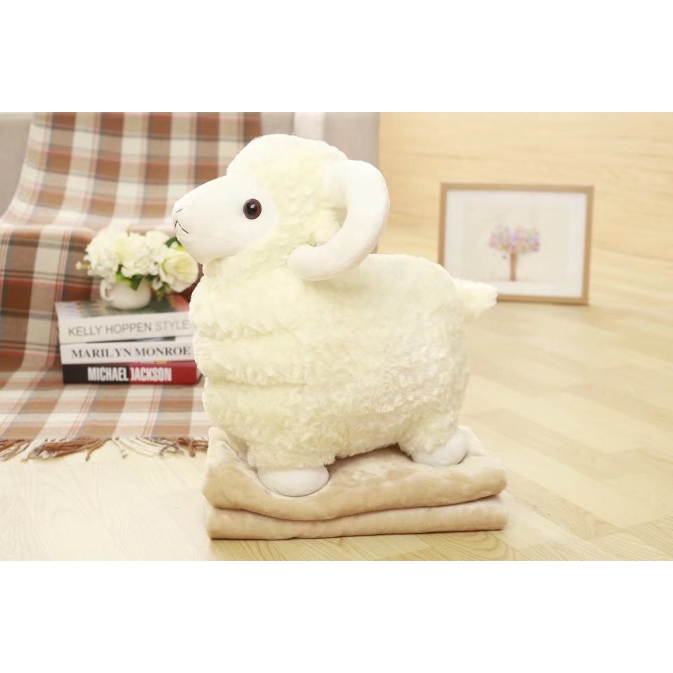 ที่ไม่ซ้ํากันน่ารักการ์ตูนสร้างสรรค์ที่มีสีสันแกะตุ๊กตาตุ๊กตาหมอนหมอนของเล่นตุ๊กตาของขวัญวันเกิด - รูปที่ 5