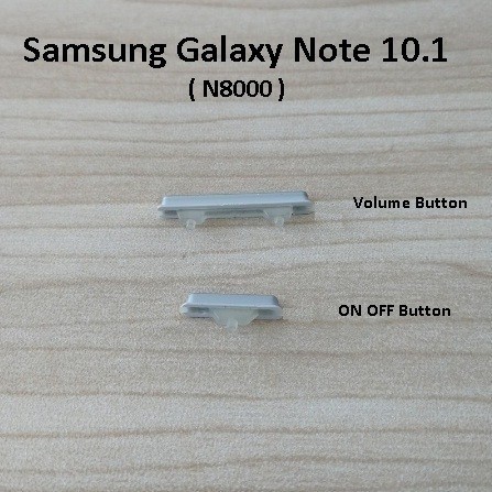 Samsung Galaxy Note 10.1 ( GT-N8000 / N8000 ) เปิดเครื่องปิด + Volume Up Down ด้านข้างปุ่มด้านนอกเปิ