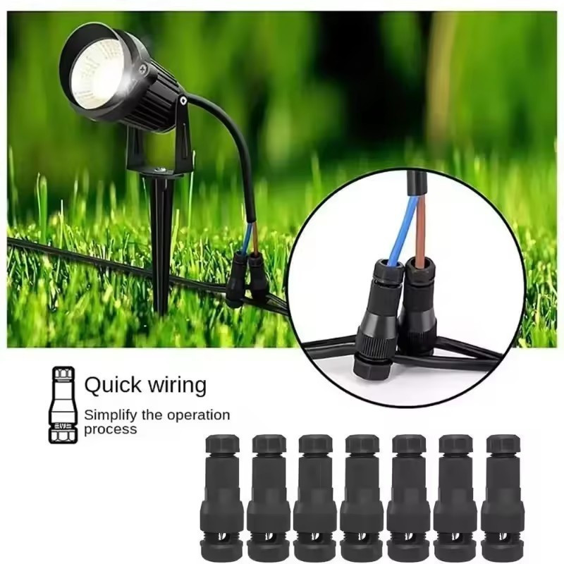 ร้านมิกะ ▏1/5 ชิ้น T-Type Thimble Connector เครื่องมือฟรี Connector Splitter Downlight Connector