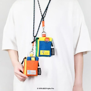 กระเป๋าเงินแบบมินิ สีคมชัดจากญี่ปุ่น พร้อมสายคล้องคอ สำหรับเ…