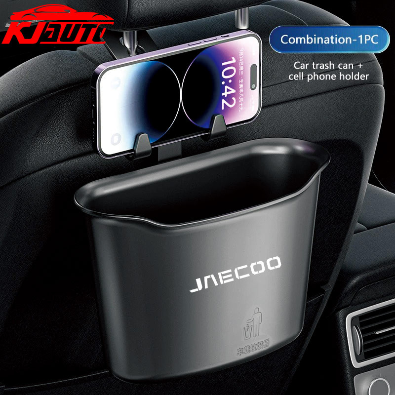 1/2pcs Jaecoo ถังขยะรถยนต์ที่นั่งกลับแขวน Rubbish Bin รถจัดเก็บผู้ถือโทรศัพท์มือถือสําหรับ Jaecoo J6 J7 J8 PHEV