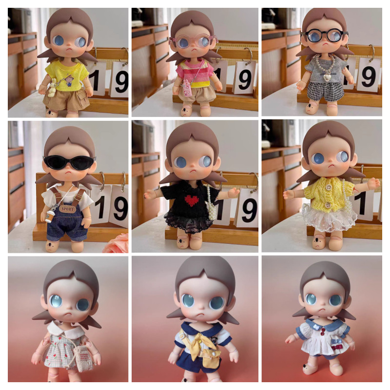 Zsiga Wherever You Go 1/8 Action Figure เสื้อผ้าอินเทรนด์อุปกรณ์เสริมตุ๊กตาน่ารักเปลี่ยน Cool Gazi ตุ๊กตา Cross-Dressing