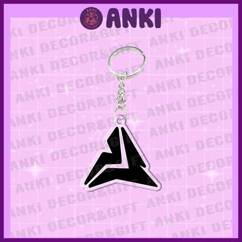 น่ารัก OTP Domiia, Jummo, Wesley, WinnySatang, พวงกุญแจโลโก้ Lunar, พวงกุญแจ,....พวงกุญแจไมก้าใส Wri