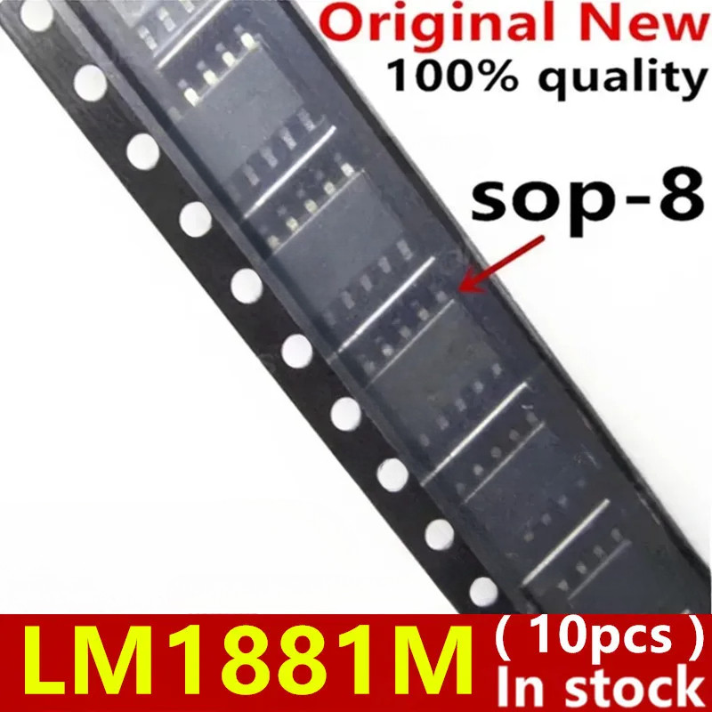 (10 ชิ้น) 100% ใหม่ LM1881MX LM1881M LM1881 1881M 1881MX sop-8 ชิปเซ็ต