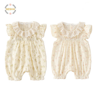 ชุดจั๊มสูทแขนกุดสําหรับเด็กทารกฤดูร้อนชุดบอดี้สูทออกนอกบ้านส…