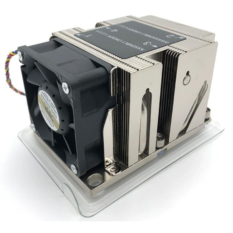 2U CPU Cooler LGA 3647 สําหรับ Supermicro REC สําหรับ Intel Xeon Bronze/Gold Silver/Platinum CPU