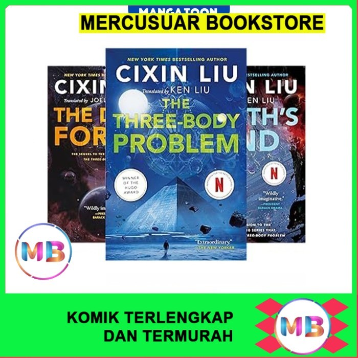 The Three-Body Problem (4 Book Series) โดย Cixin Liu - MercuarBookstore