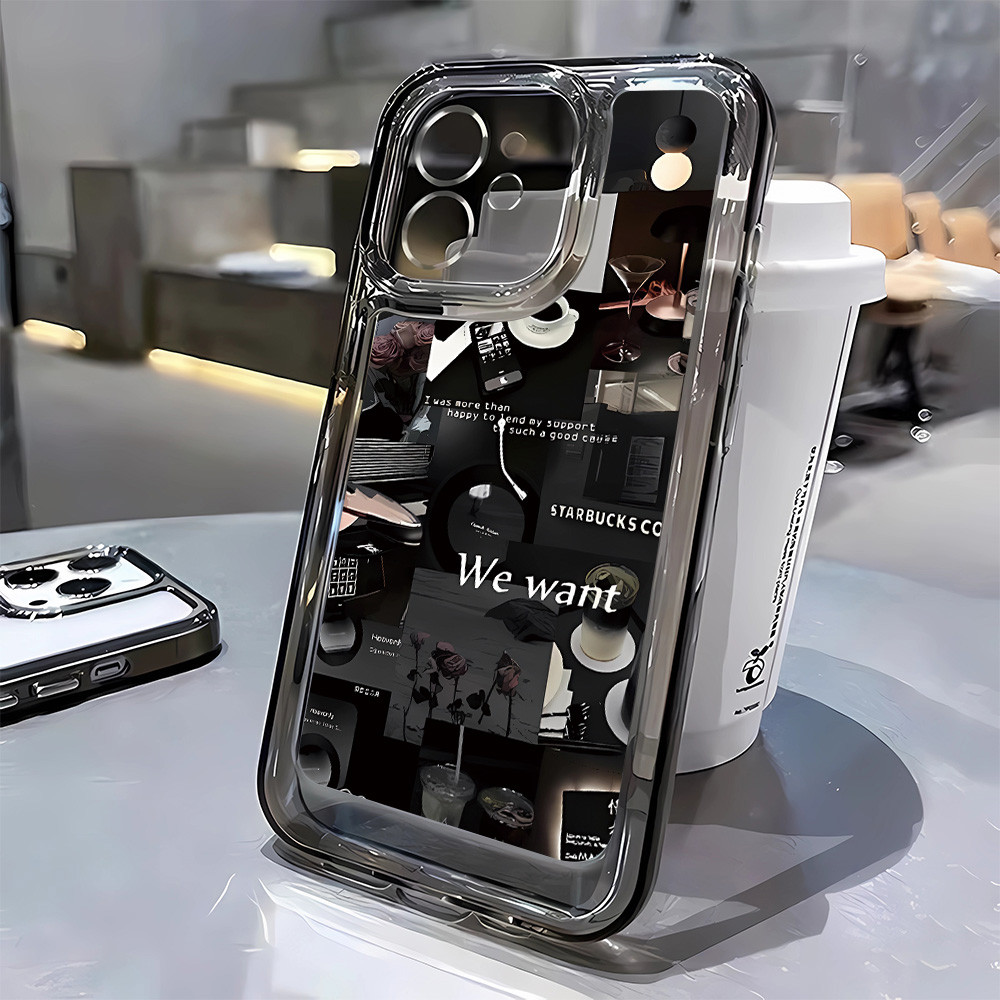 3 in1 Daily Life โปร่งใสสําหรับ Samsung S20 S20FE S20PLUS S0U S21 S21FE S21U S21PLUS เคสโทรศัพท์กันก