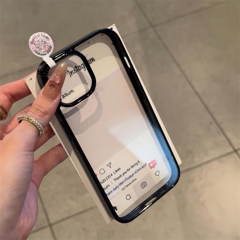 เคสใส เคสไอโฟน11 13 Case For iPhone 16 Pro Max 11 13 15 14 12 Pro Max เคสโทรศัพท์มือถือแบบแข็งกันกระแทก