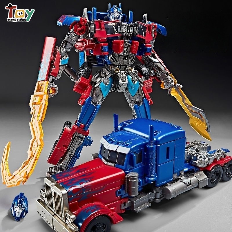 Optimus Prime Transformers Autobot ของเล่นโลหะผสม Bumblebee ของเล่นคอลเลกชันของขวัญสําหรับเด็ก