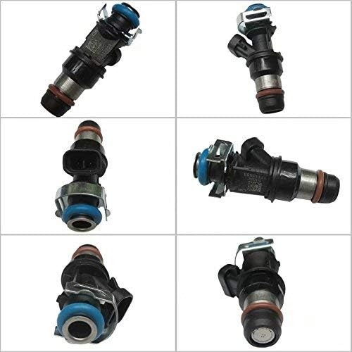 หัวฉีดน้ํามันเชื้อเพลิงประสิทธิภาพสูง 8x เหมาะสําหรับ G*MC Cadillac Chevrolet 4.8L 5.3L 6.0L 01-07 1