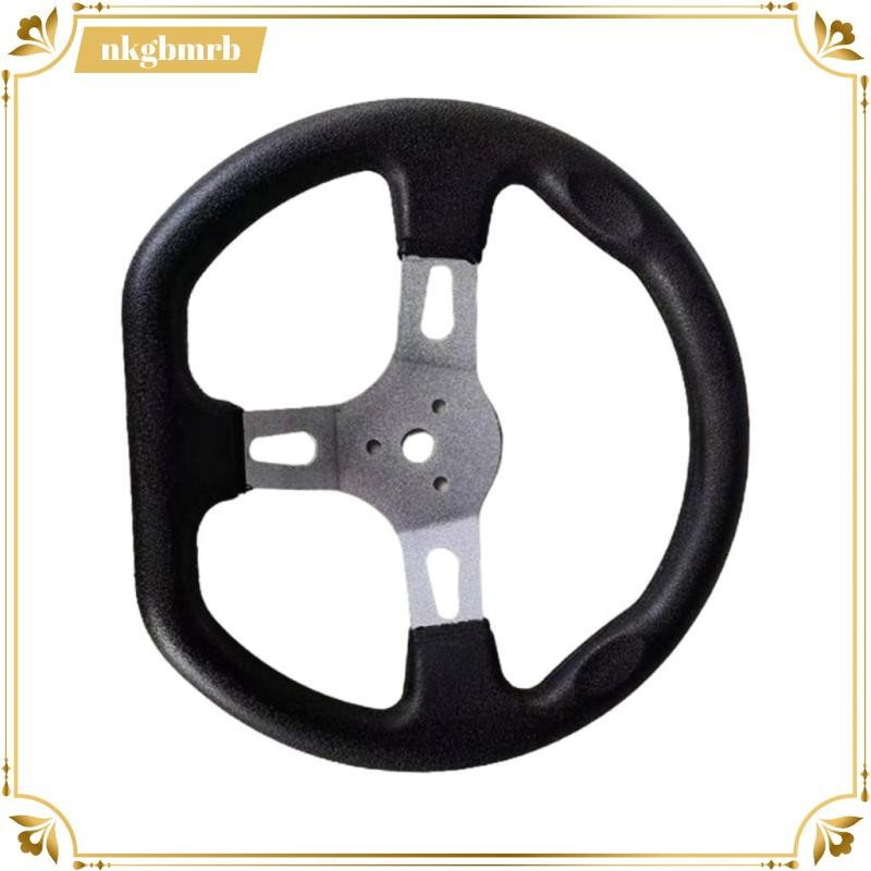 Lohobby 270 มม. พวงมาลัยคลาสสิกสําหรับ Beach Kart Go Kart Buggy Part