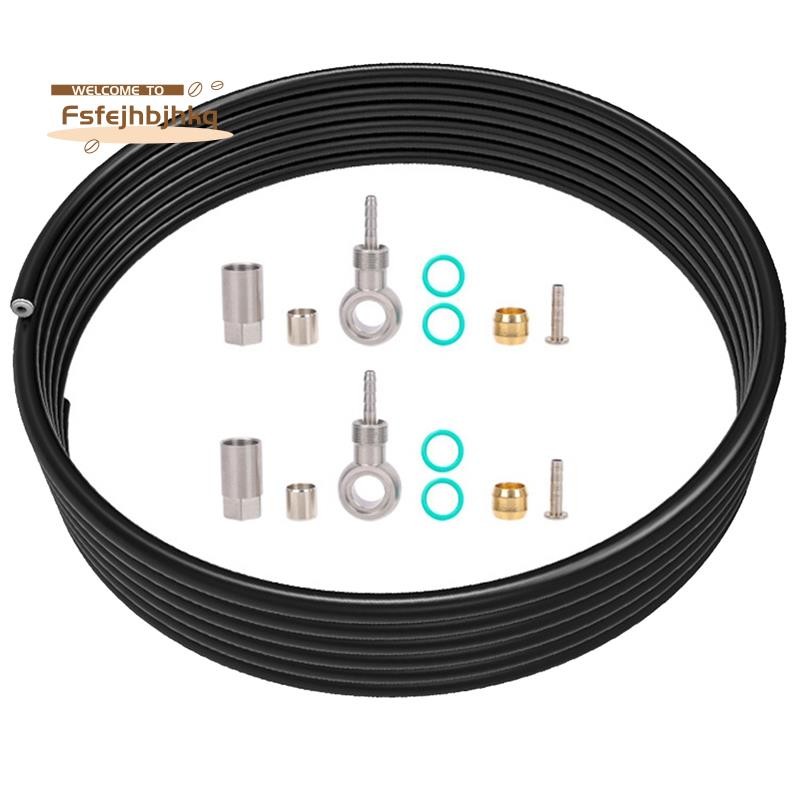 fsfejhbjhkq จักรยาน Banjo เชื่อมต่อไฮดรอลิกเบรคท่อสําหรับ BH90 M666 675 M7000 XT M785 เบรคสายท่อ