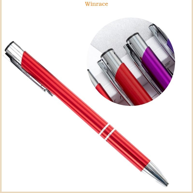 WRC 10x ชุดปากกาลูกลื่นปากกาเขียนเรียบปากกาลูกลื่นแบบพับเก็บได้สําหรับโรงเรียน