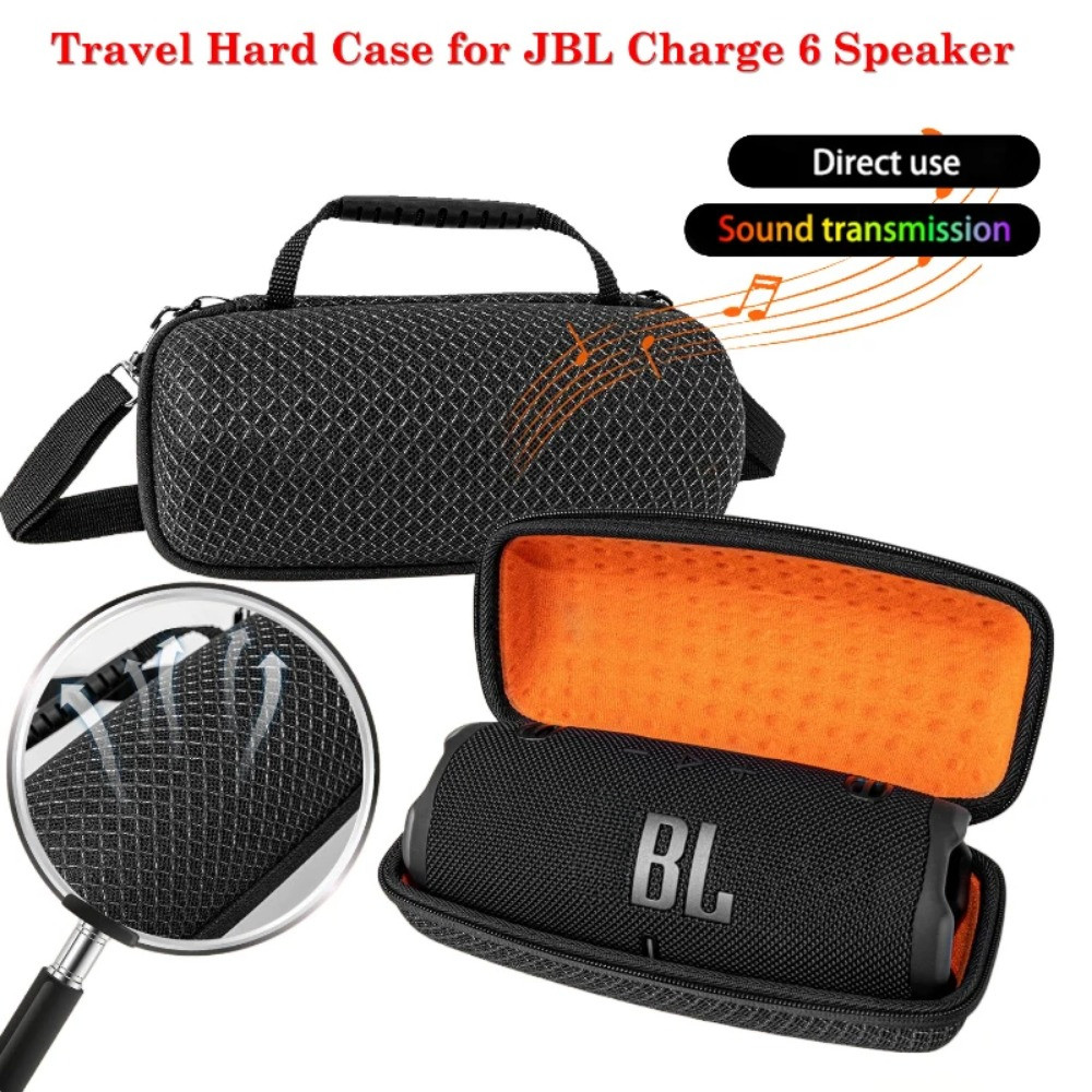 กระเป๋าแบบพกพาสําหรับ JBL Charge 6 ลําโพงเสียงกระเป๋าสําหรับ JBL Charge6 Outdoors กระเป๋าเดินทาง