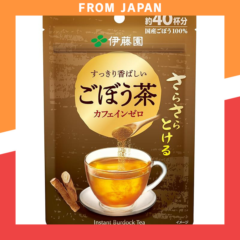 Ito En Smooth Dissolving Delicious Soy Isoflavones Black Soybean Tea Powder 32g Caffeine-Free Reseal