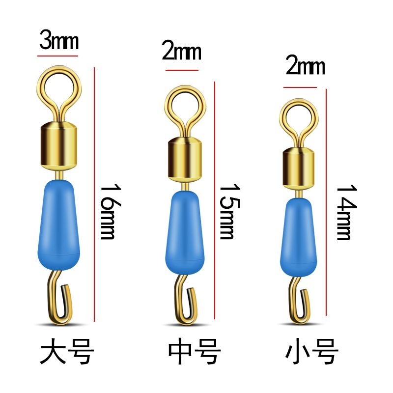 ตัวเชื่อมสายสำหรับตกปลา Quick Unloading แบบคลิป ออกแบบมาเพื่อง่ายต่อการเปลี่ยนและถอด พร้อมตัวอักษรแห