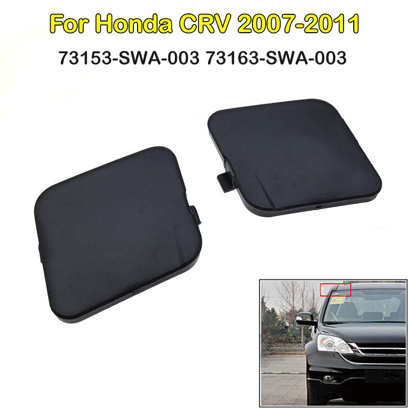 !ในสต็อก! 1 คู่กระจกด้านข้าง Garnish ฝาปิดสําหรับ Honda CRV CR-V 2007-2011 ตกแต่งหมวก 73163-SWA-003 73153-SWA-003