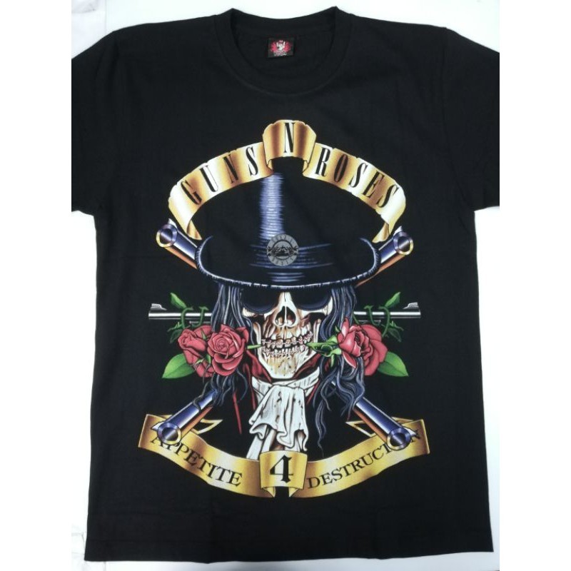 เสื้อยืด Guns N Roses 2 Band