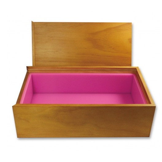 (melaka) 3000cc Toast ฟิล์มกล่องไม้สําหรับ Handmade สบู่ฉนวนกันความร้อน 3000cc 膜木盒手工文胸保温盒 (7033-3)