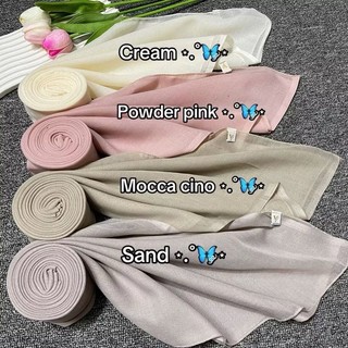 Varisha Hijab Segi Empat Paris Jadul Warna Terbaru Bahannya Lembut Best Seller