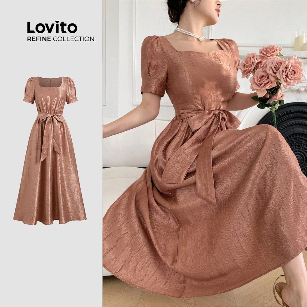 R13-AUG25-E-เดรสผ้าสะท้อนแสง-DRR13P1D073