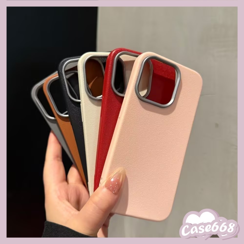 เคสไอโฟน 13 16 สำหรับ iPhone 11 15 13 16 14 12 Pro Max 15 14 16 6 6S Plus XR X XS ปกหนังสัมผัสนุ่มหรูหราสีสันสดใส