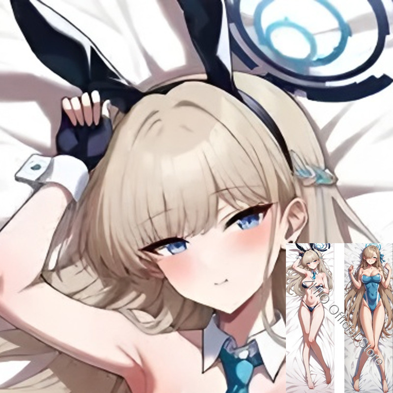 Blue Archive Asuma Toki Itinose Asena Dakimakura Hing กรณีอะนิเมะหมอนเบาะ Otaku Waifu