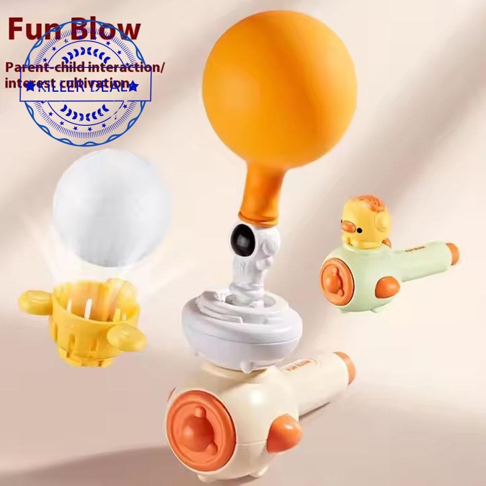 ลูกโป่งเด็ก Blow Up Hovering Blowing ของเล่นเป่า 3 Training Breath Old Ball V1l6