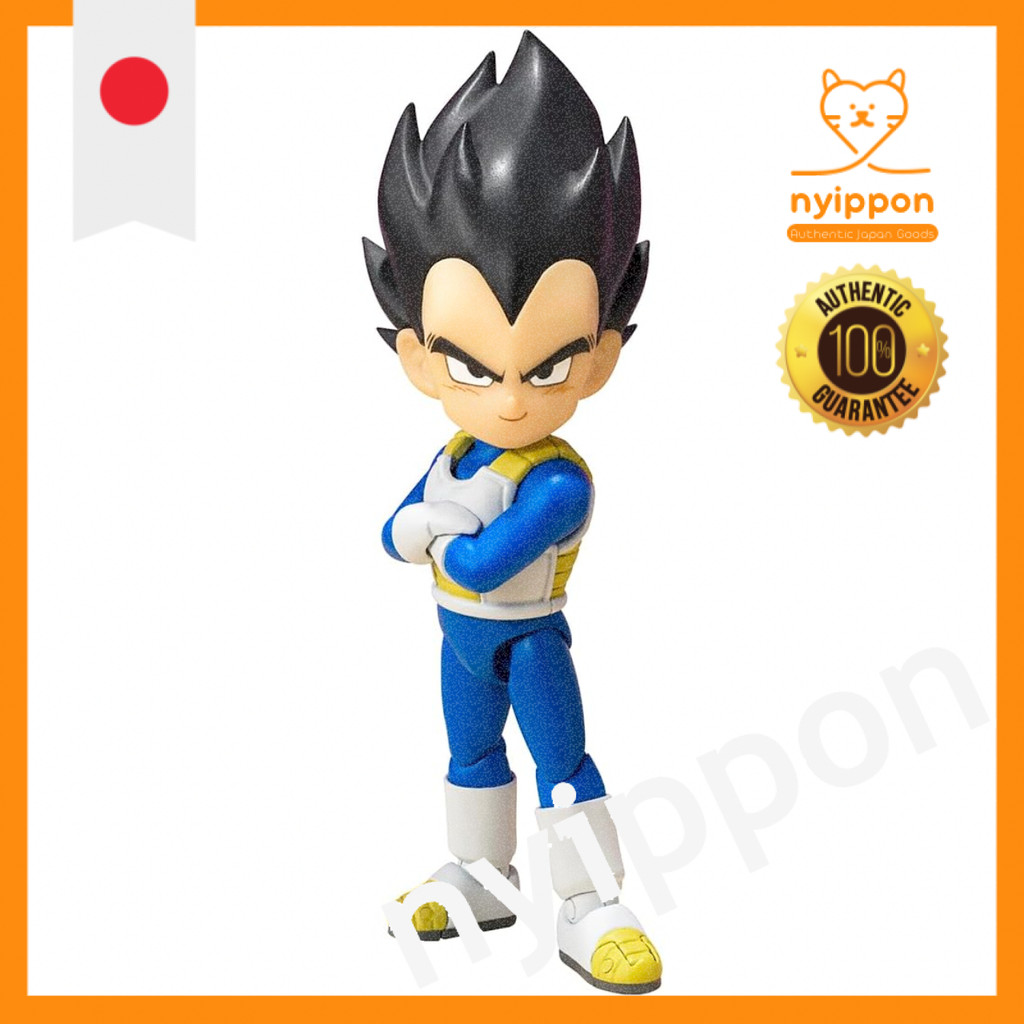 TAMASHII NATIONS S.H. Figuarts Dragon Ball DAIMA Vegeta (Mini) -DAIMA- Painted Action Figure