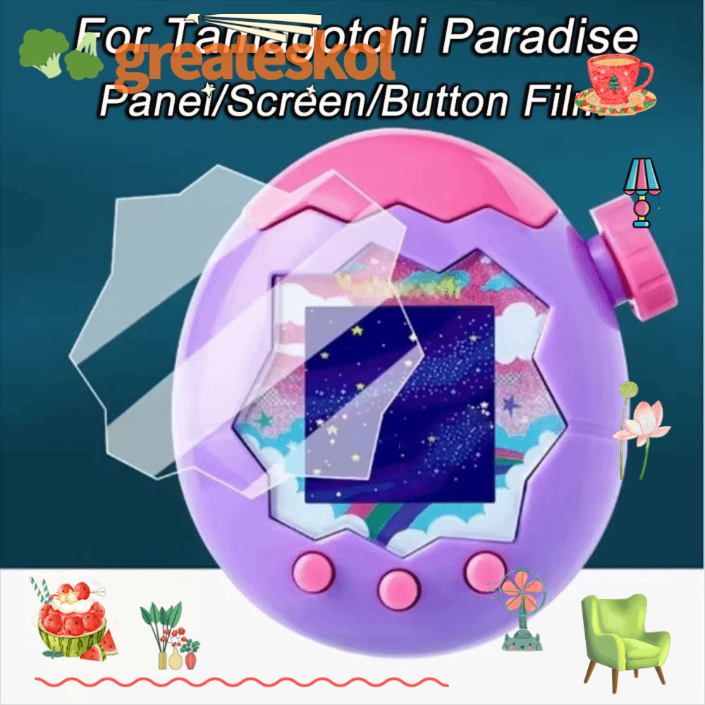 GREATESKOL 1/3 ชิ้นแผงฝาครอบป้องกัน,TPU Yellow HD ฟิล์มกันรอยหน้าจอป้องกันรอยขีดข่วน,ตัวป้องกันหน้าจ