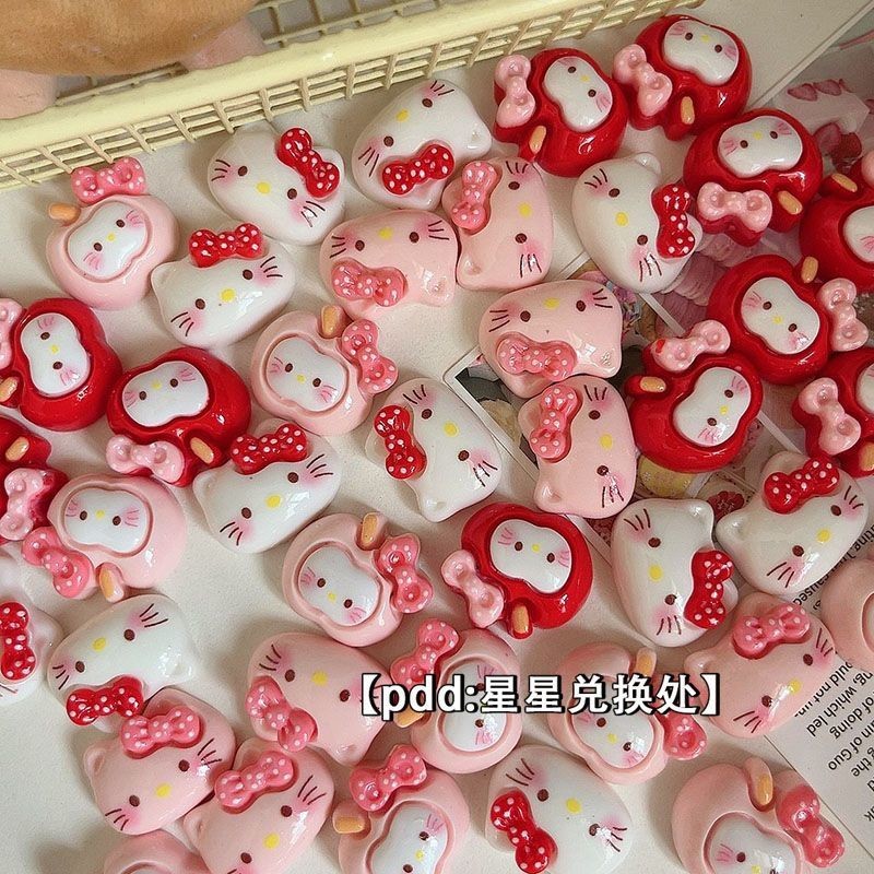 อุปกรณ์ตกแต่งครีมแบบ DIY: แอปเปิ้ล แมว โบว์ กาว ถ้วยน้ำ กิ๊บรองเท้า และดอกไม้ สำหรับงานสร้างสรรค์สามมิติ ราคา ถูกที่สุด ดีลบีเคเค แกลเลอรีภาพที่ 5