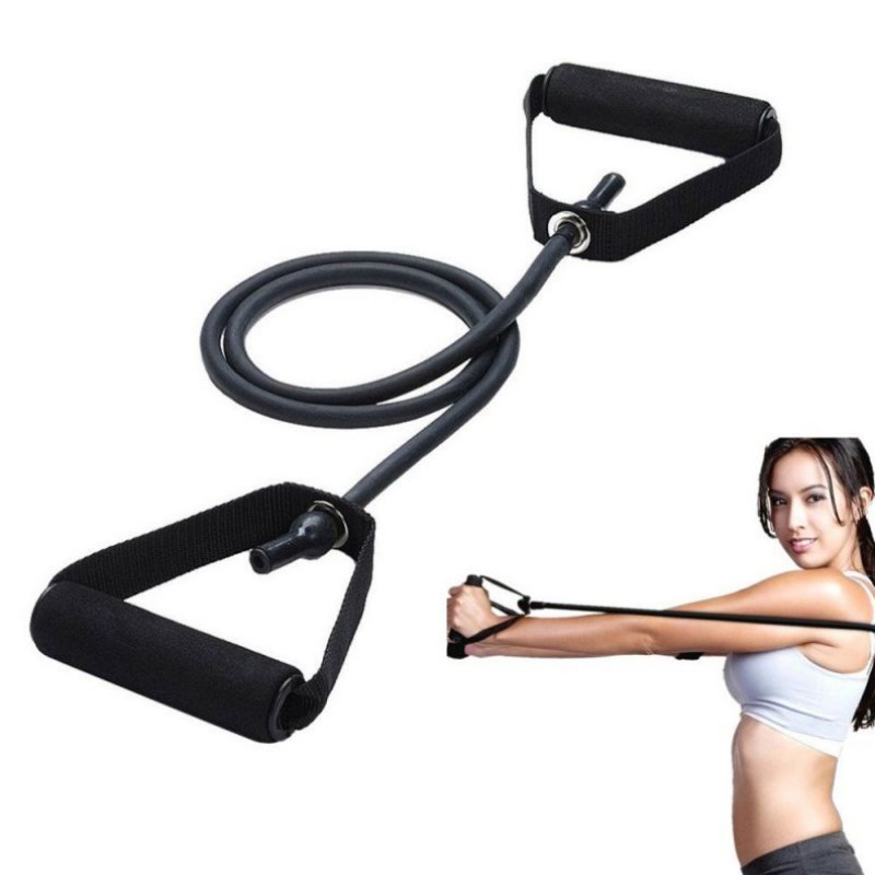 Toning Tube Resistance Band Stretching Strap Fitness Elastic Resistance Rope ความยาว 20/30lbs