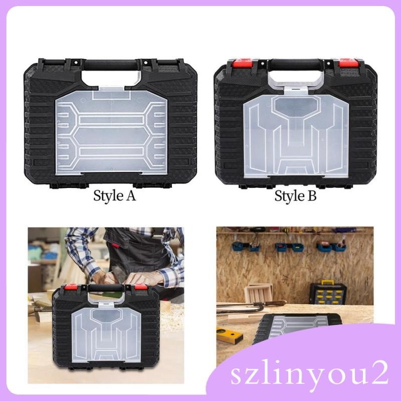 [szlinyou2] สว่านไฟฟ้าเคสแข็งเจาะออแกไนเซอร์กล่องเก็บฮาร์ดแวร์มัลติฟังก์ชั่น