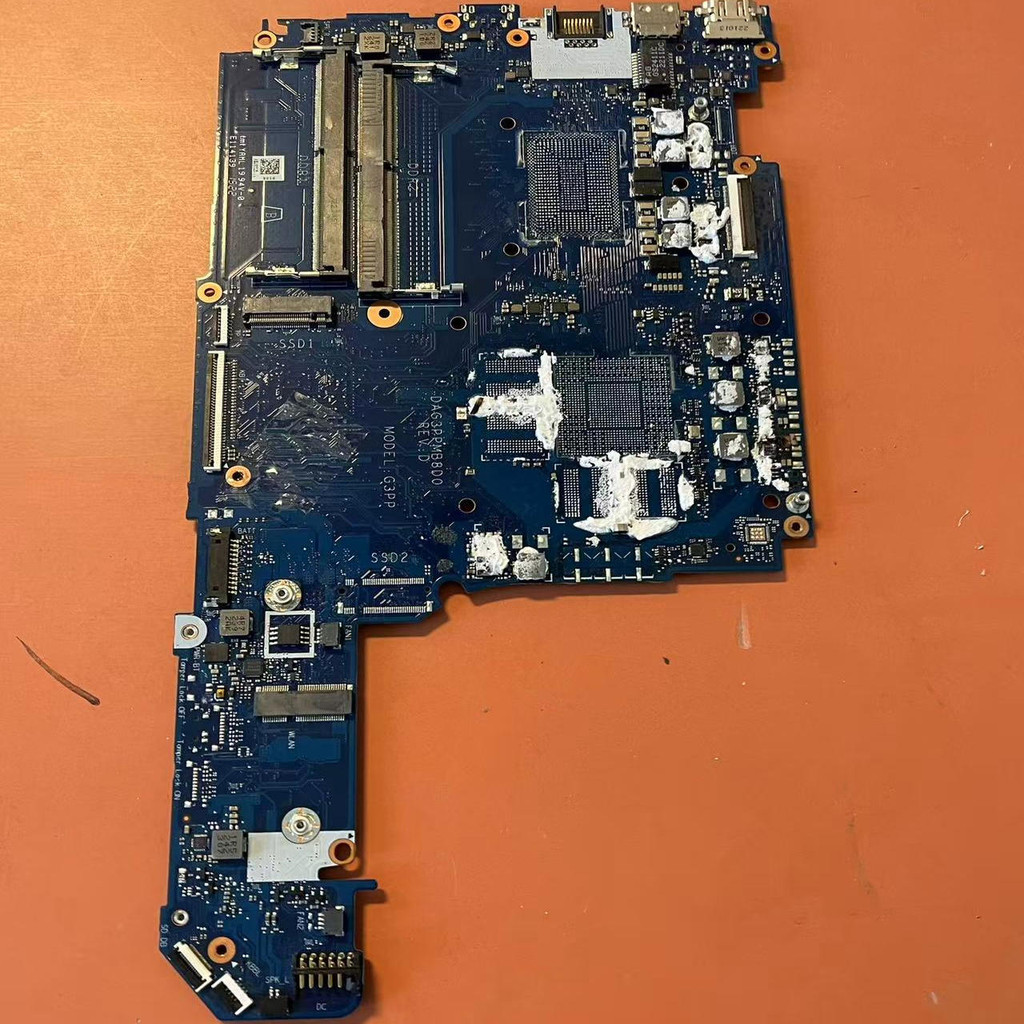 HP TPN-Q278 15-FA 15T-FA เมนบอร์ด DA0G3PMB8D0 วัสดุบอร์ด IT5570E-256