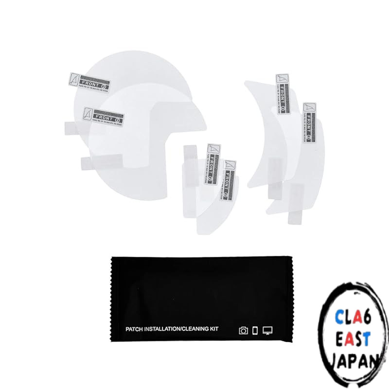 DRC GB350/S '21-24 GB350 C '24 Meter Screen Protective Film 2 Sets Glossy Clear DirtFreak F6124 (For