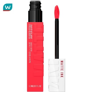 Maybelline เมย์เบลลีน ซุปเปอร์ สเตย์ แมท อิ้งค์ 5 มล. #25 ฮี…