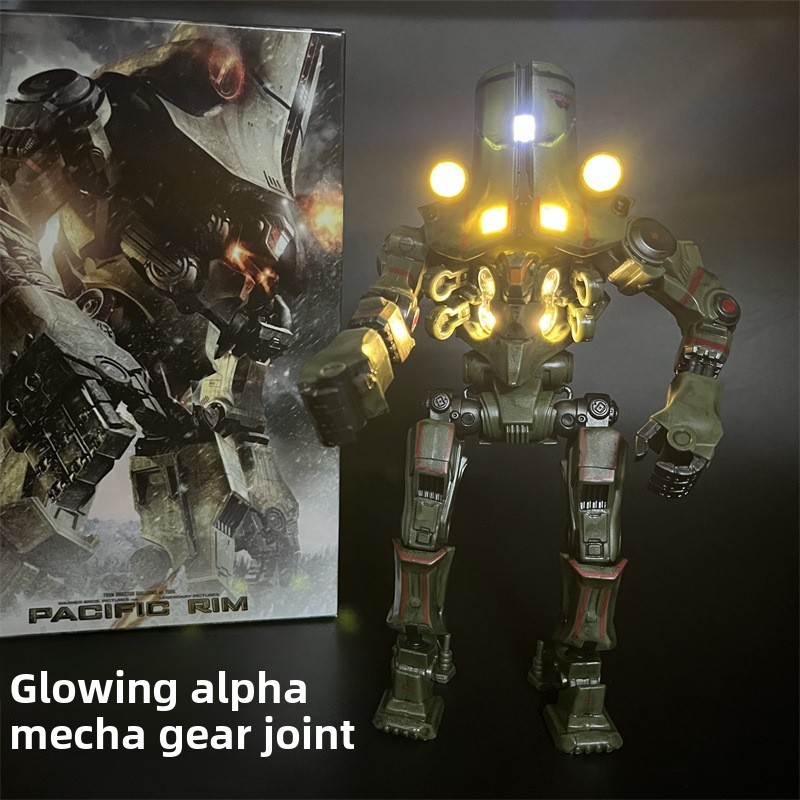 Pacific Rim รัสเซียเรืองแสง Alpha Jaeger Gipsy Danger Crimson Typhoon Eureka Action Figure ของเล่น
