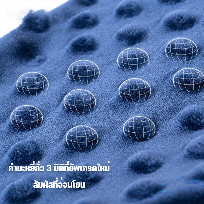 ตุ๊กตานอนหลับ มาพร้อมยางกัด ตุ๊กตามีเสียง ผ้าห่มสัตว์น่ารัก เพื่อนนอนเด็ก  ของเล่นเด็กแรกเกิด ช่วยให้นอนหลับ - รูปที่ 5