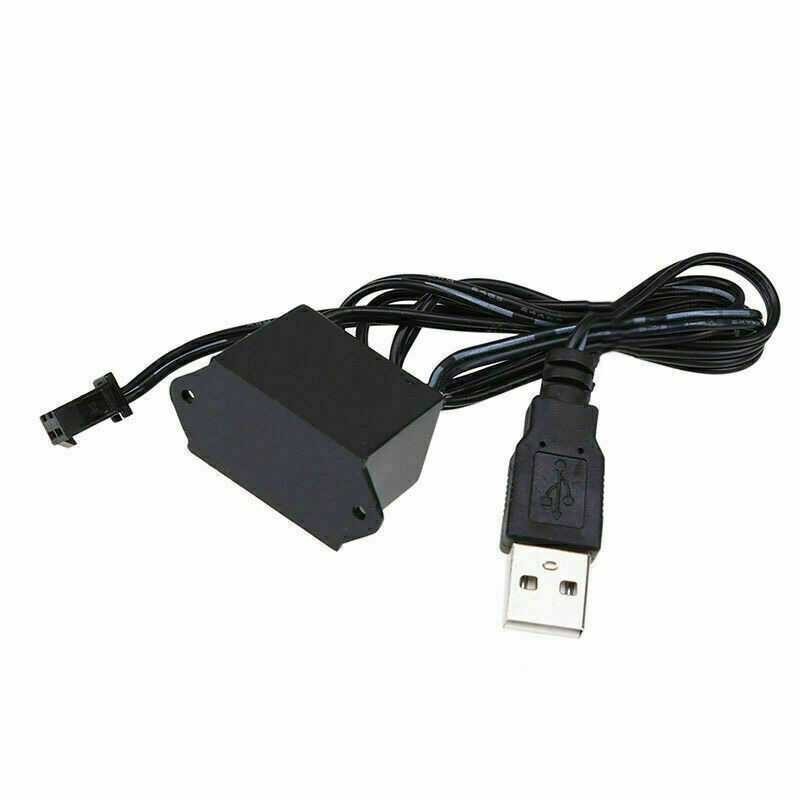 1CLICK2BUY STAVOLAN นีออนภายในรถ Ambient ไฟตกแต่ง EL Light USB 5V 3M - STU-33