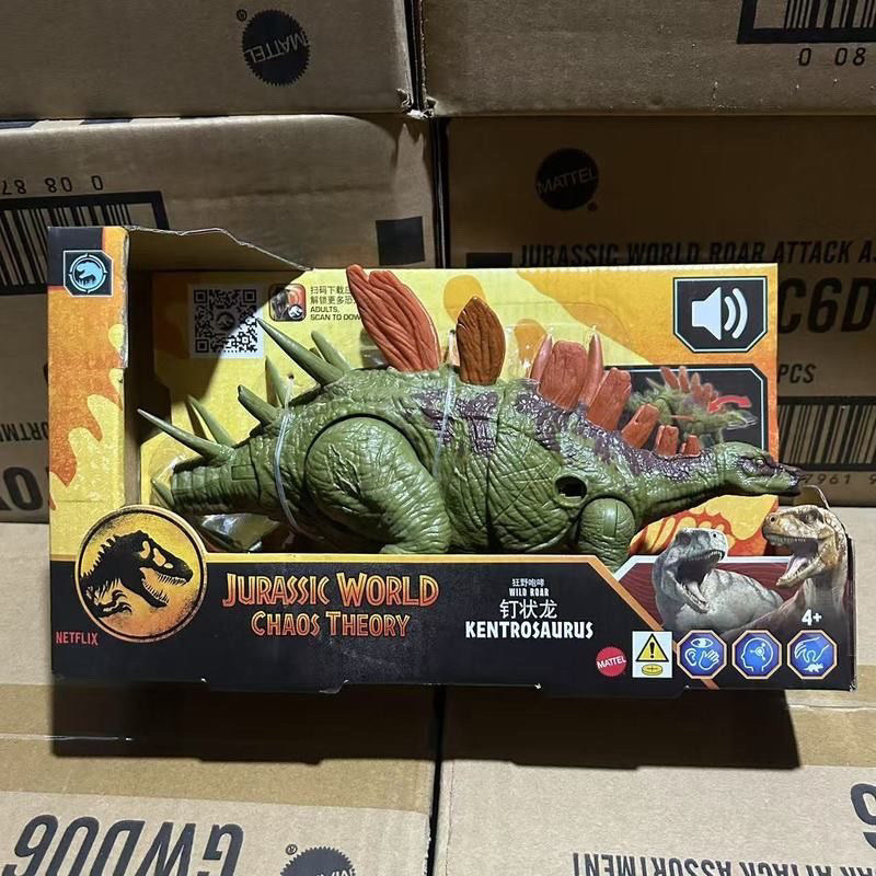 [peng] Jurassic World Wild Sound Dinosaur Toothless Pterosaur Horned Crocodile Dragon Hidden Face Dr
