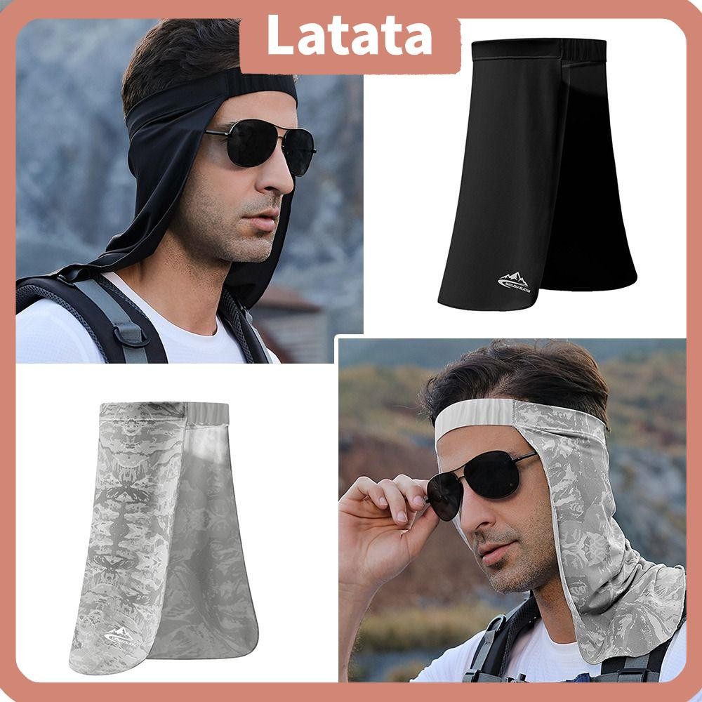 ปกคอ LTA แบบยืดหยุ่น ป้องกันแสงแดด ออกแบบทันสมัย ระบายอากาศดี ติดหัว ป้องกันรังสี UV สำหรับฤดูร้อน