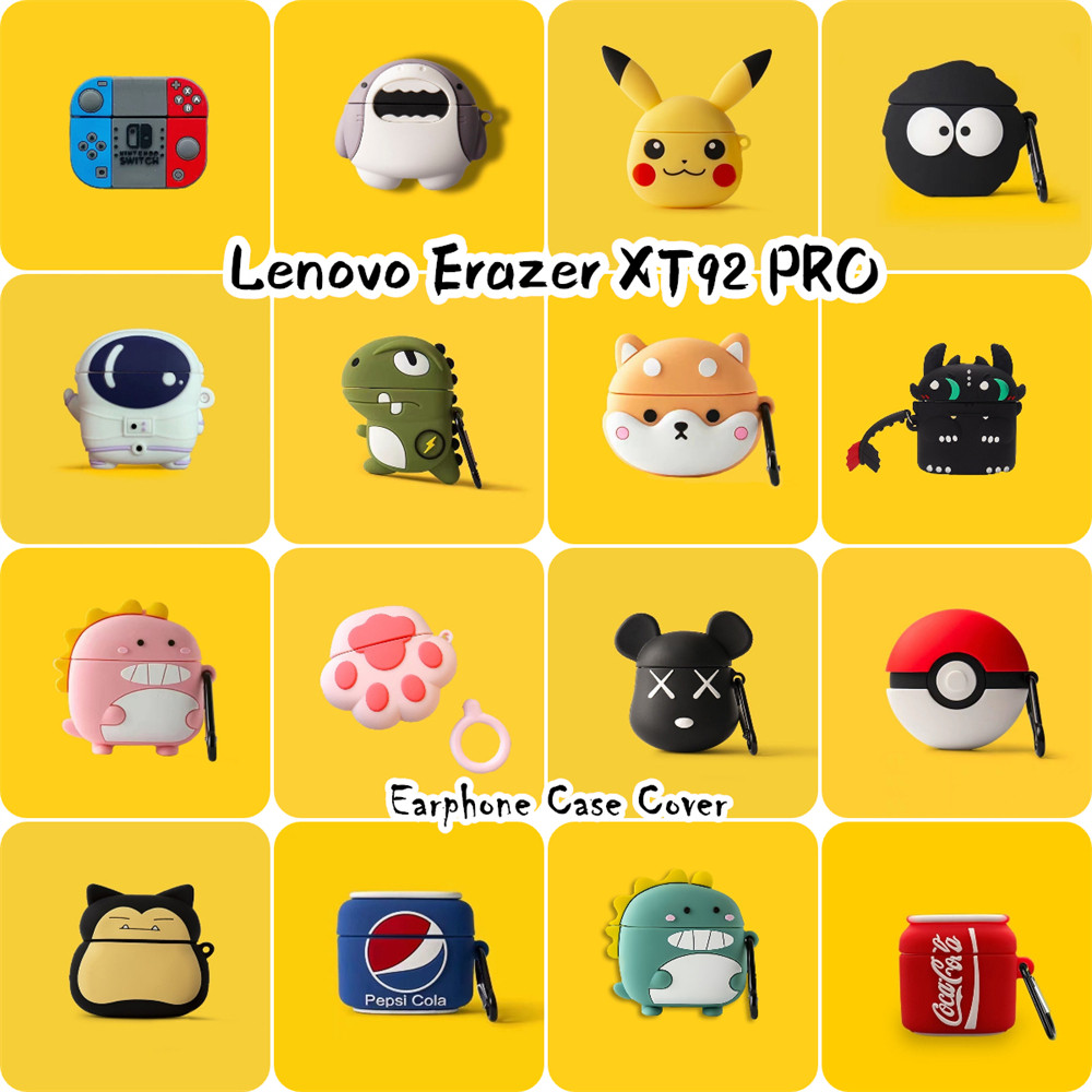 ในสต็อกสําหรับ Lenovo Erazer XT92 PRO กรณีน่ารักการ์ตูนซิลิโคนอ่อนนุ่มหูฟังกรณีปลอก NO.1