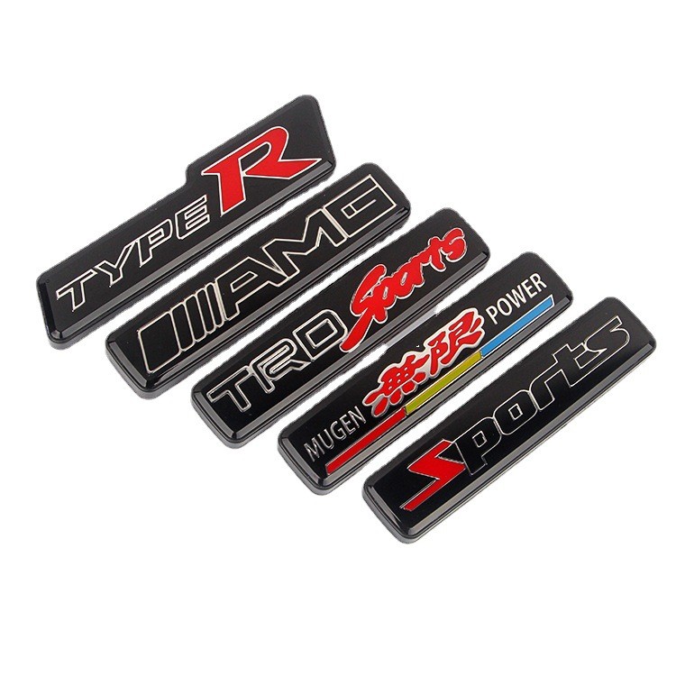 适用于汽车TYPE-R无限Mugen个性SPORTS运动TRDsports改装车标贴