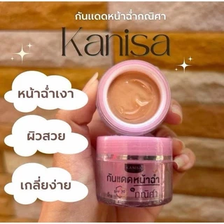 [ 1 แถม 1 ] กันแดดหน้าฉ่ำ byกณิศา KANISA ปริมาณ 1 กระปุก 5 กรัม x2