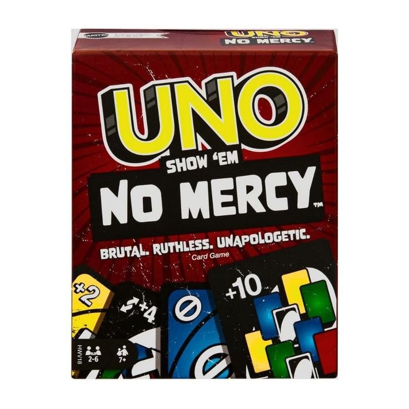 [รุ่น Mattel] UNO No Compassion+Truth หรือ Challenge-Interactive Solitaire เกมสําหรับเด็กอายุมากกว่า