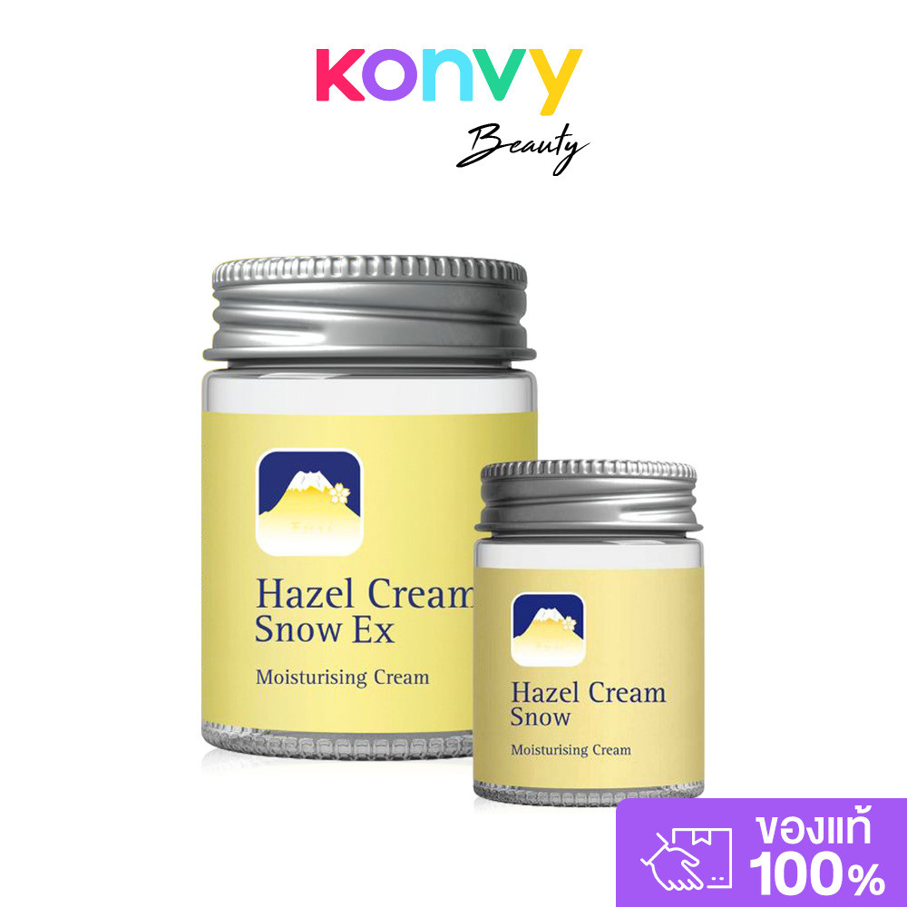 Fuji Cream Set 2Items Hazel Cream Snow Ex Moisturising Cream 50g + Snow Moisturising Cream 30g เซทครีมบำรุงผิวหน้า 2…