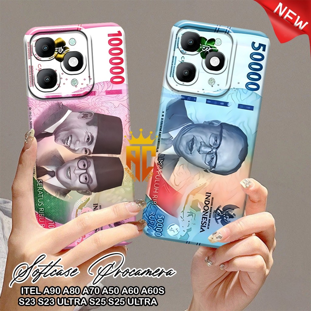 CASE ITEL A90 A80 A70 A50 A60 A60S S23 S23 ULTRA S25 S25 ULTRA. Fashion Money Motif Case - Cool Case